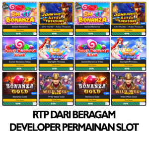 RTP dari Beragam Developer Permainan SLOT